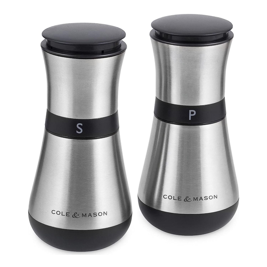 Cole&Mason - Set med saltkvarn och pepparkvarn HENLEY 2 delar 13,5 cm
