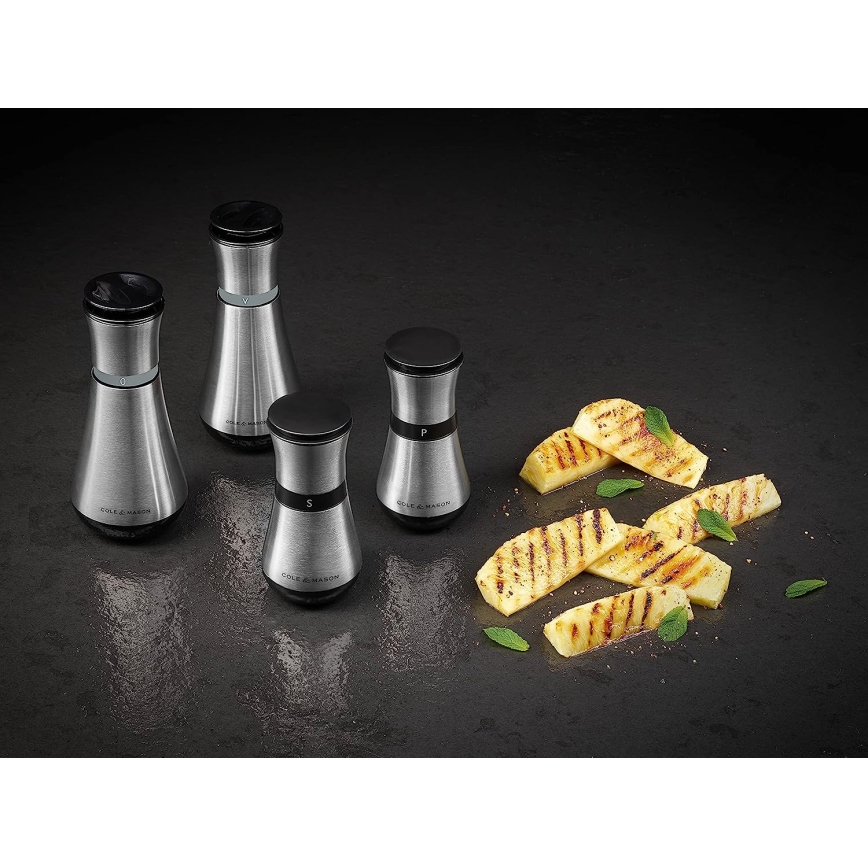 Cole&Mason - Set med saltkvarn och pepparkvarn HENLEY 2 delar 13,5 cm