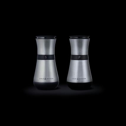 Cole&Mason - Set med saltkvarn och pepparkvarn HENLEY 2 delar 13,5 cm