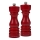 Cole&Mason - Set med saltkvarn och pepparkvarn LONDON 2 delar 18 cm bok/röd