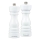 Cole&Mason - Set med saltkvarn och pepparkvarn LONDON 2 delar 18 cm bok/vit