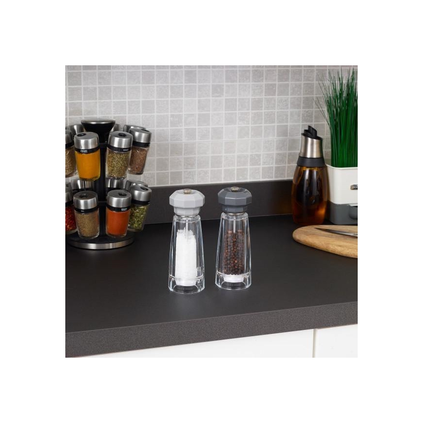 Cole&Mason - Set med saltkvarn och pepparkvarn LOWESTLOFT 2 delar 17 cm