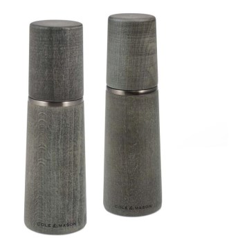 Cole&Mason - Set med saltkvarn och pepparkvarn MARLOW bok 2 delar 18,5 cm