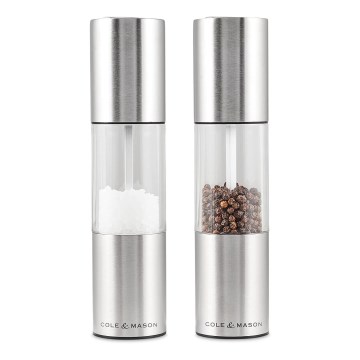Cole&Mason - Set med saltkvarn och pepparkvarn OSLO 2 delar 18,5 cm