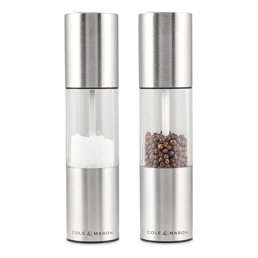 Cole&Mason - Set med saltkvarn och pepparkvarn OSLO 2 delar 18,5 cm
