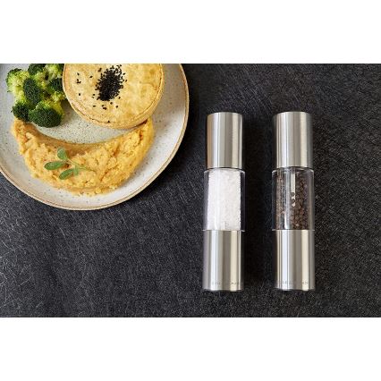 Cole&Mason - Set med saltkvarn och pepparkvarn OSLO 2 delar 18,5 cm