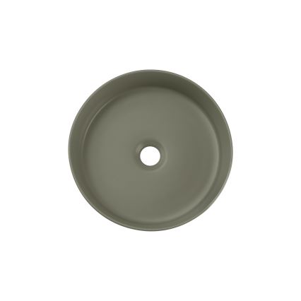 COMAD BEYOND 2 OLIVER GRÖN ( E-6565 ) - Bänkvask BEYOND diameter 36 cm keramik/matt grön