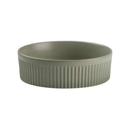 COMAD BEYOND 2 OLIVER GRÖN ( E-6565 ) - Bänkvask BEYOND diameter 36 cm keramik/matt grön