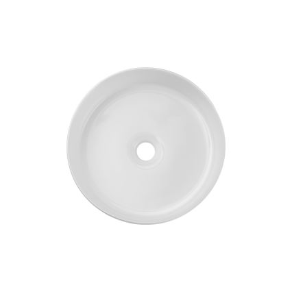 COMAD BEYOND 2 VIT ( E-6565 ) - Bänkvask BEYOND diameter 36 cm keramik/glänsande vit