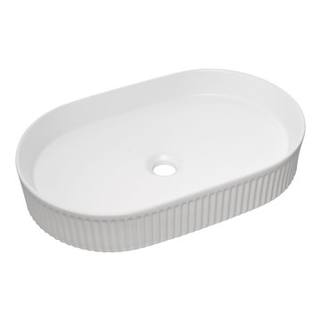 COMAD BEYOND 3 WHITE (E-6531) - Tvättställ för bänkskiva BEYOND 56x36 cm keramik/glansig vit