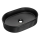 COMAD BEYOND 5 BLACK (E-6564) - Bänkskåpshandfat BEYOND 48x32,5 cm keramik/matt svart