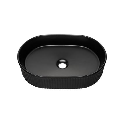 COMAD BEYOND 5 BLACK (E-6564) - Bänkskåpshandfat BEYOND 48x32,5 cm keramik/matt svart
