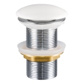 COMAD CLICK-CLACK T201-3 - Tvättställsavlopp CLICK-CLACK diameter 7 cm glänsande vit