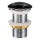COMAD CLICK-CLACK T201M-B2-3 - Tvättställsavlopp CLICK-CLACK diameter 7 cm matt svart