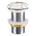 COMAD CLICK-CLACK T201M-W17-3 - Tvättställsavlopp CLICK-CLACK diameter 7 cm matt vit