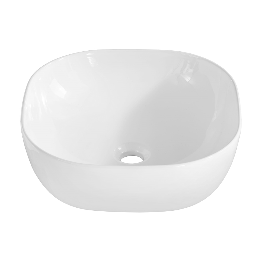 COMAD UM-6252 SMILE 40 DP - Bänkvask SMILE 41x41 cm keramik/glänsande vit