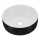 COMAD UM-6259 SIMPLE 8. - Bänkvask SIMPLE diameter 36 cm keramik/matt vit/matt svart