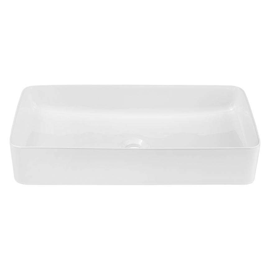 COMAD UM-6275 SLIM 60 VIT DP - Bänkvask SLIM 61x34 cm keramik/glänsande vit
