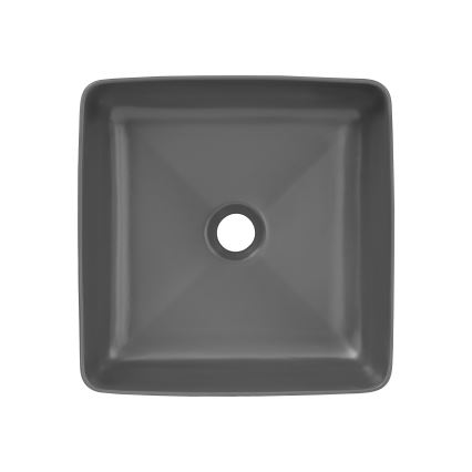COMAD UM-6276 SLIM 40 GREY DP - Bänkvask SLIM 37x37 cm keramik/matt grå
