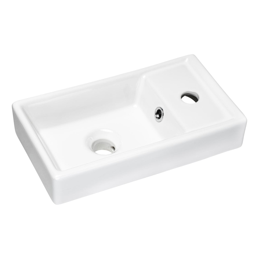 COMAD UM-VEDEA 40 - Bänkvask VEDEA 40x22 cm keramik/glänsande vit