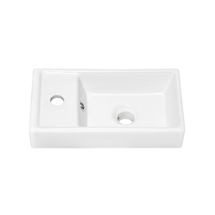 COMAD UM-VEDEA 40 - Bänkvask VEDEA 40x22 cm keramik/glänsande vit
