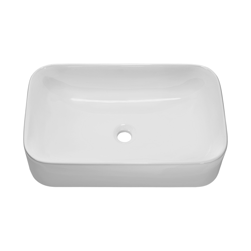 COMAD UN-KATI60-SW 7857B(60) - Bänkvask KATI 61x38 cm keramik/glänsande vit