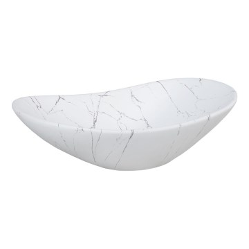 COMAD UN-LENA-MW17 - Bänkvask LENA 61,5x36 cm keramik/matt vit