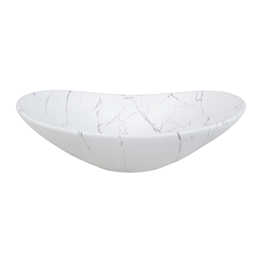 COMAD UN-LENA-MW17 - Bänkvask LENA 61,5x36 cm keramik/matt vit