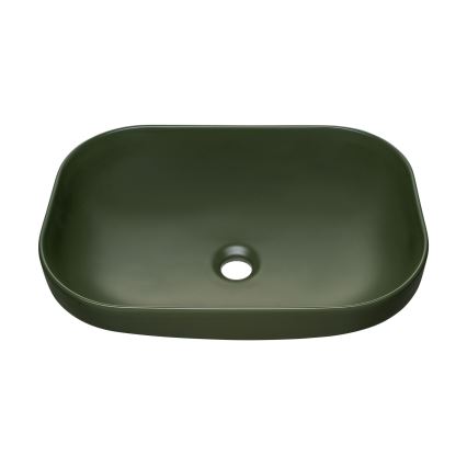 COMAD UN-NELI-MFG - Bänkvask NELI 50,4x35,2 cm keramik/matt grön