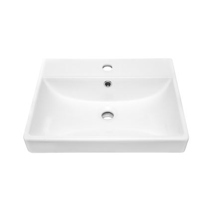 COMAD UN-RITA-GW-60 - Bänkvask RITA 60x40 cm keramik/glänsande vit