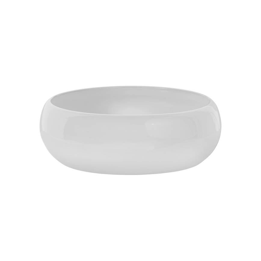 COMAD UN-WIKI-SW - Bänkvask WIKI diameter 36 cm keramik/glänsande vit