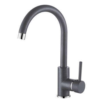 Concept BDG3334DG - Diskbänksblandare 33,5 cm granit/mörkgrå
