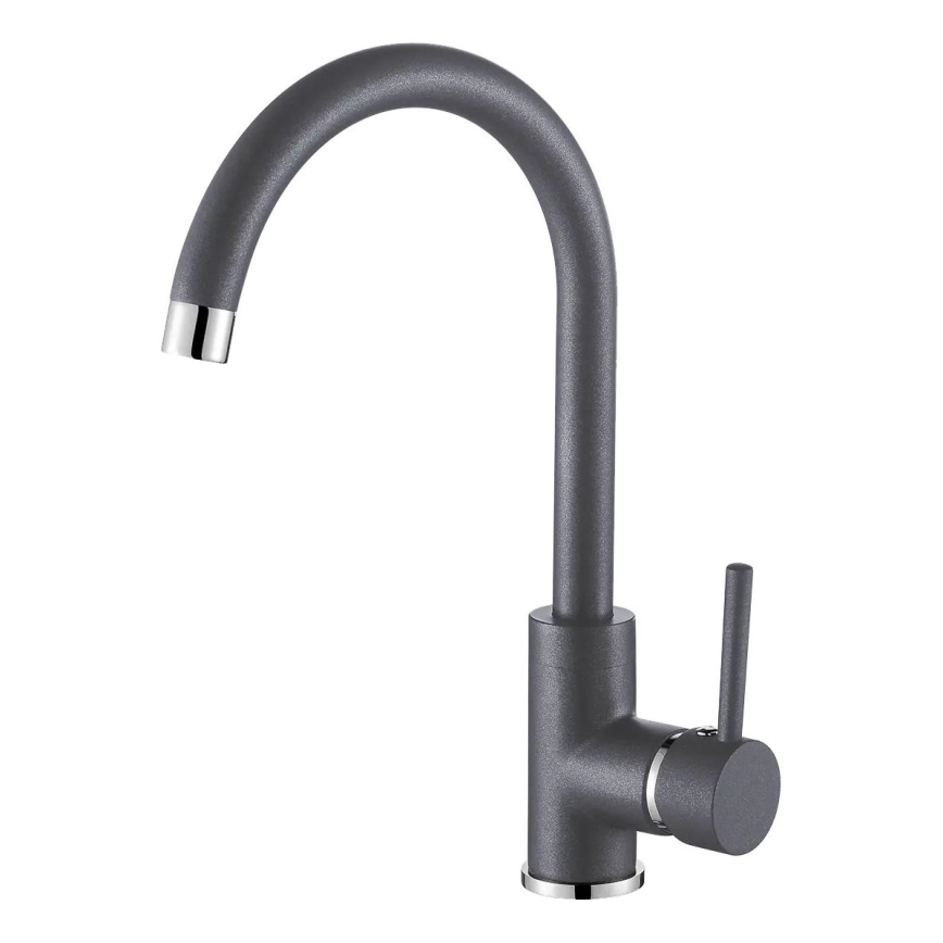Concept BDG3334DG - Diskbänksblandare 33,5 cm granit/mörkgrå