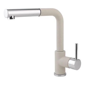 Concept BDG4527BE - Köksblandare med utdragbar handdusch 26,9 cm granit/beige