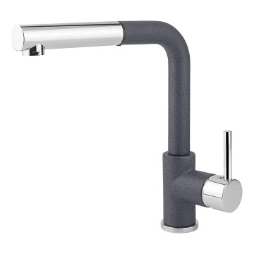 Concept BDG4527DG - Köksblandare med utdragbar handdusch 26,9 cm granit/mörkgrå