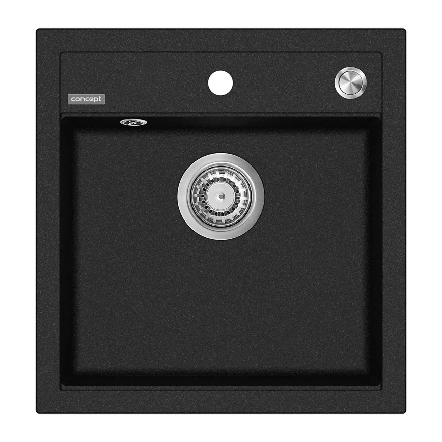 Concept DG00C50BC - Diskho CUBIS 49x51 cm granit/svart