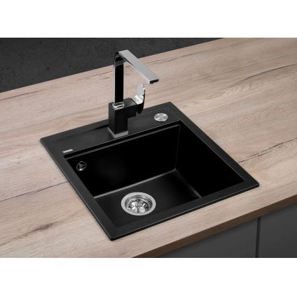 Concept DG00C50BC - Diskho CUBIS 49x51 cm granit/svart