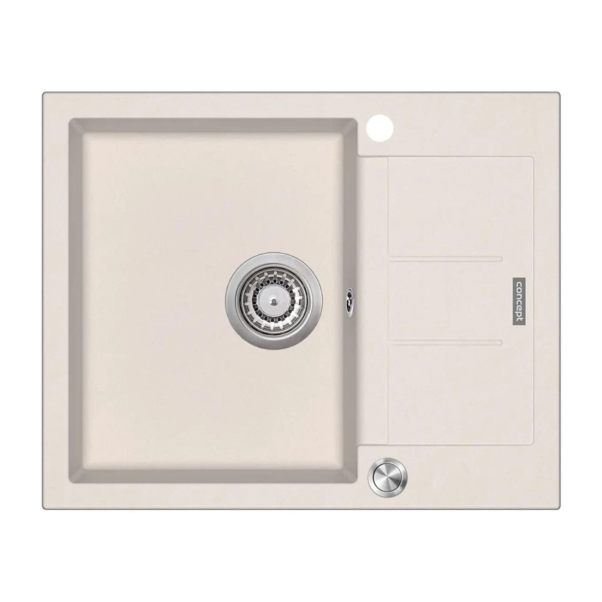 Concept DG05C45BE - CUBIS köksdiskho 50x62 cm granit/beige