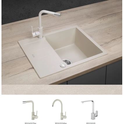 Concept DG05C45BE - CUBIS köksdiskho 50x62 cm granit/beige