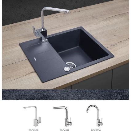Concept DG05C45DG - Diskho CUBIS 50x62 cm granit/mörkgrå