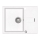 Concept DG05C45WH - Diskho CUBIS 50x62 cm granit/vit