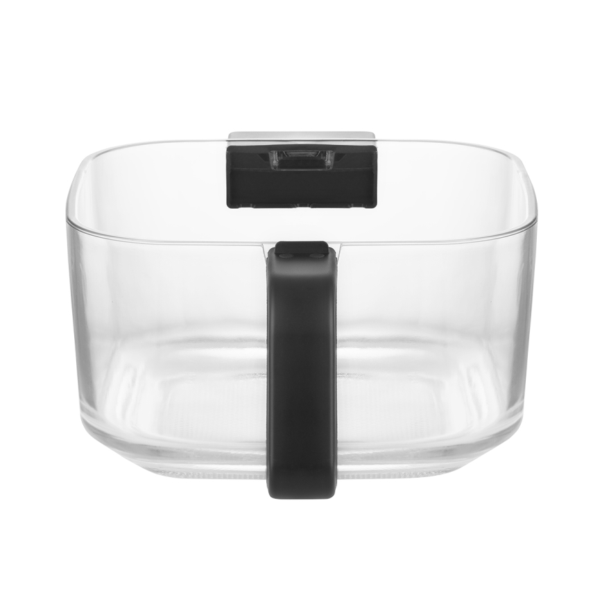 Concept FR5500 - Varmluftsfritös GLASS & FAST 5,5 l 1200W/230V svart