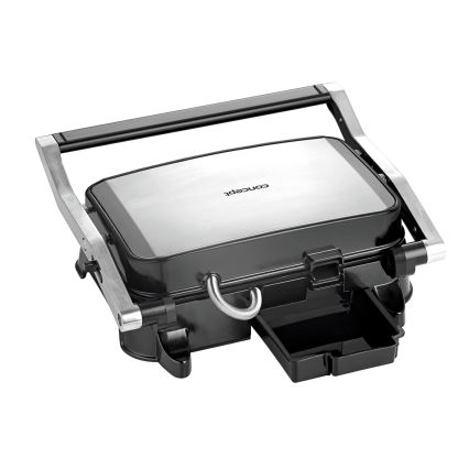 Concept ge2005 - Kontaktgrill 1500W/230V rostfri/svart