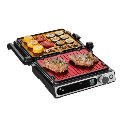 Concept ge3500 - Kontaktgrill med temperatursensor 2000W/230V svart