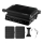 Concept ge3600 - Kontaktgrill med temperatursensor GLASS 2000W/230V svart