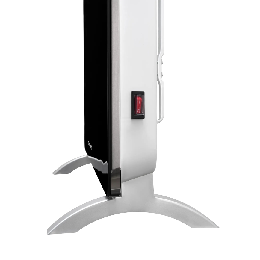 Concept KS4010 - Elektrisk direktverkande värmare/konvektor 1000/2000W IP24 svart + fjärrkontroll