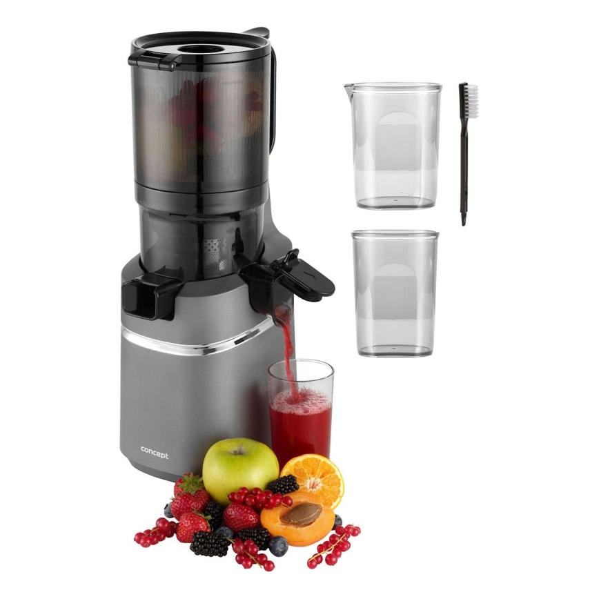 Concept LO7120 - Långsam juicepress JUICY 250W/230V grå