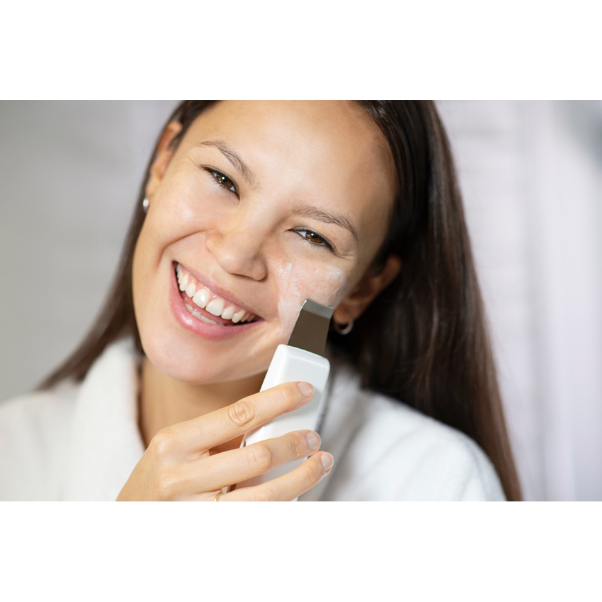 Concept PO2030 - Cosmetic ultrasonic spatula PERFECT SKIN 2,5W/5V USB 600 mAh vit