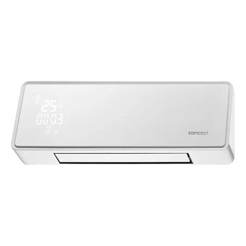 Concept QH4000 - Elektrisk värmare 1000/2000W IP22 vit + fjärrkontroll