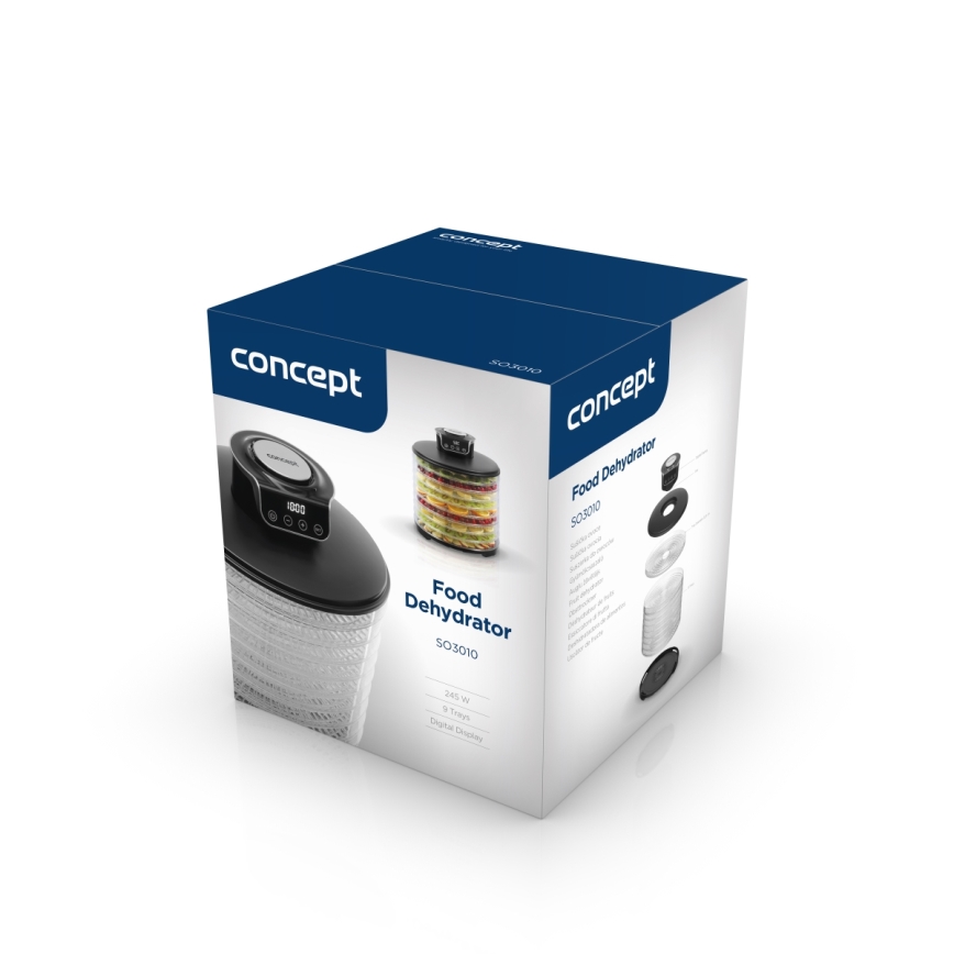 Concept SO3010 - Mattork 245W/230V svart